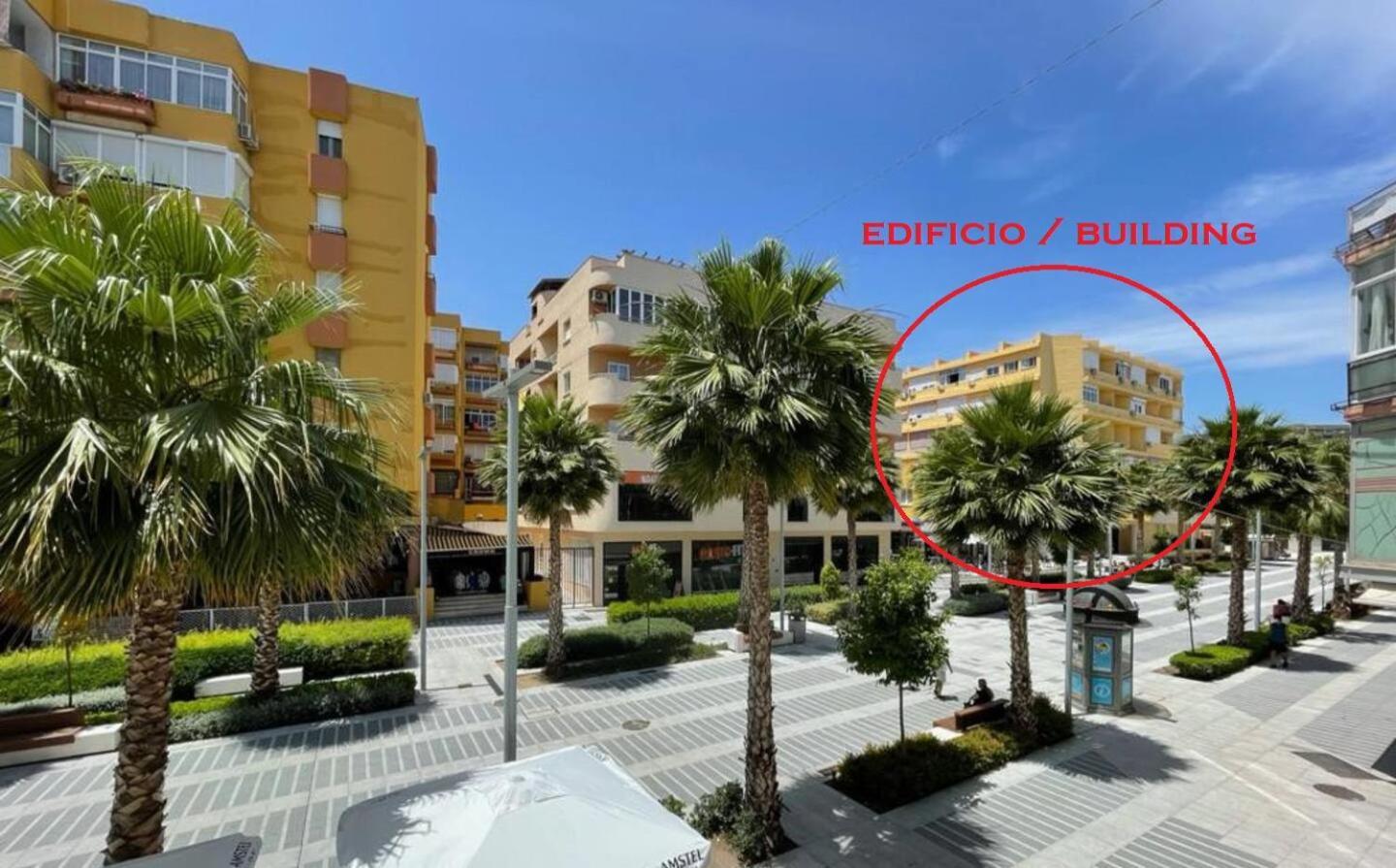 Chung cư studio 25 m² có 1 phòng tắm riêng ở Trung tâm Torremolinos Ngoại thất bức ảnh